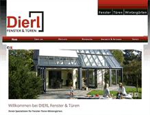 Tablet Screenshot of dierl.com